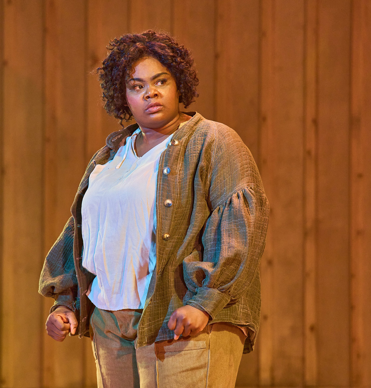 Anelisa Lamola (Sofia) in The Color Purple (Picture: Manuel Harlan)