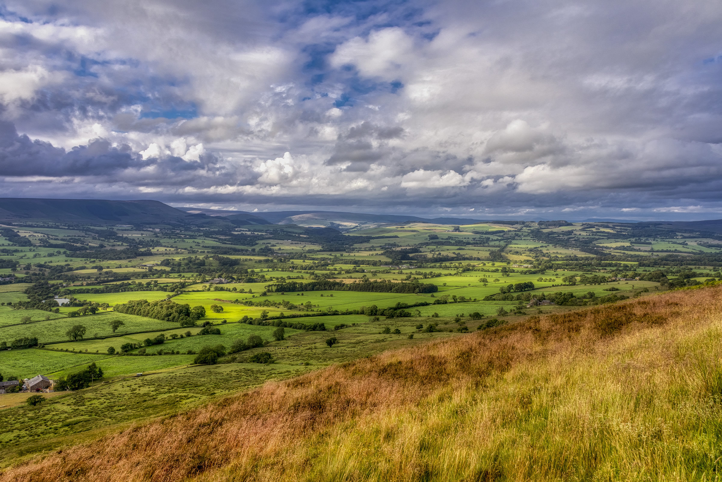 Jeffrey Hill, Longridge, by Shafiq Khan. He said: I particularly like this one, as it really shows what our county is all about.