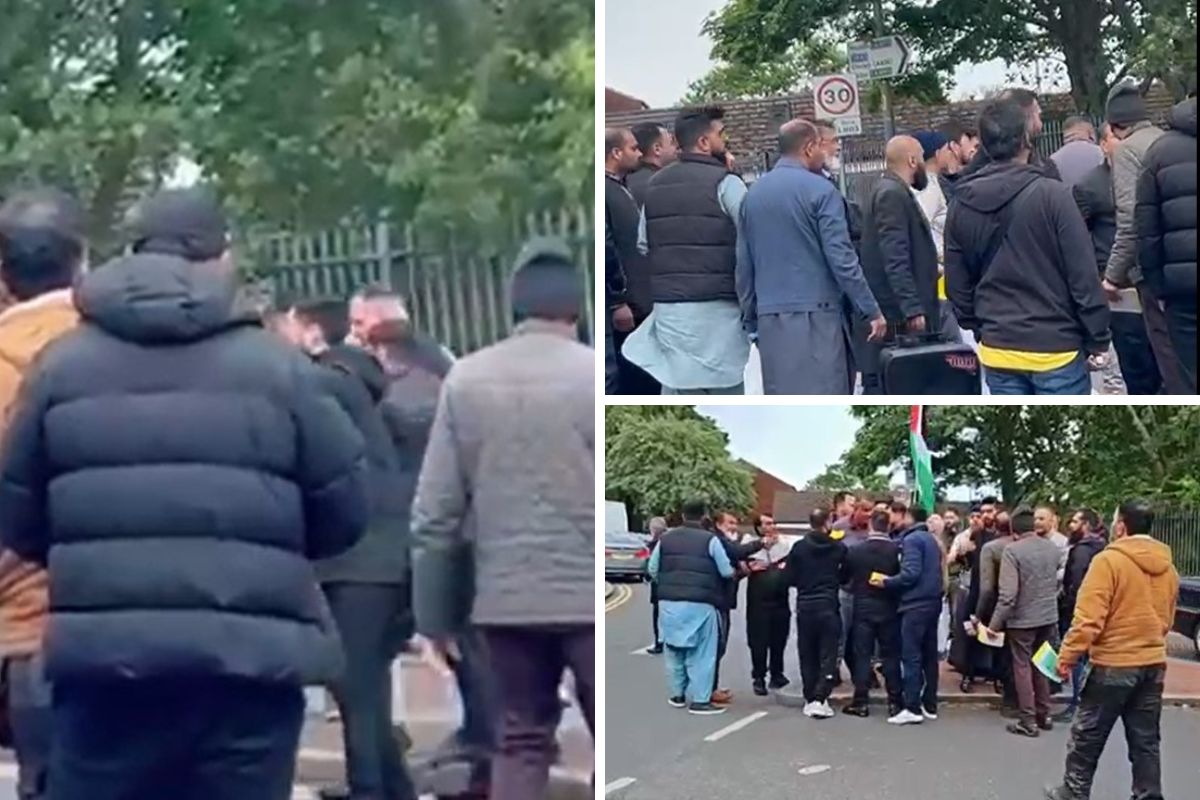 Tempers flare as Blackburn election canvassers scuffle on street