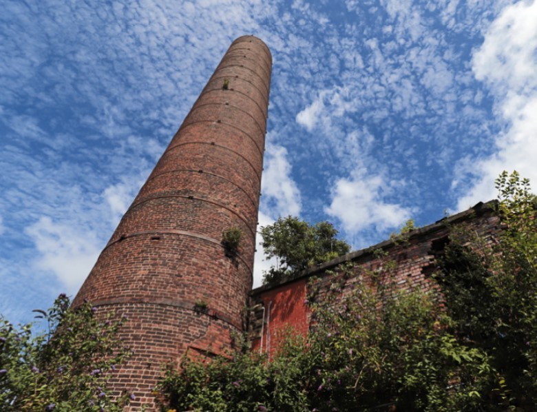 The brick chimney stack at the site will remain if the plans are approved