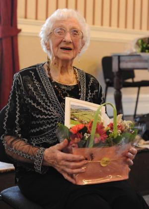 Brierfield centenarian is 100 today . . . but it's her 25th birthday!