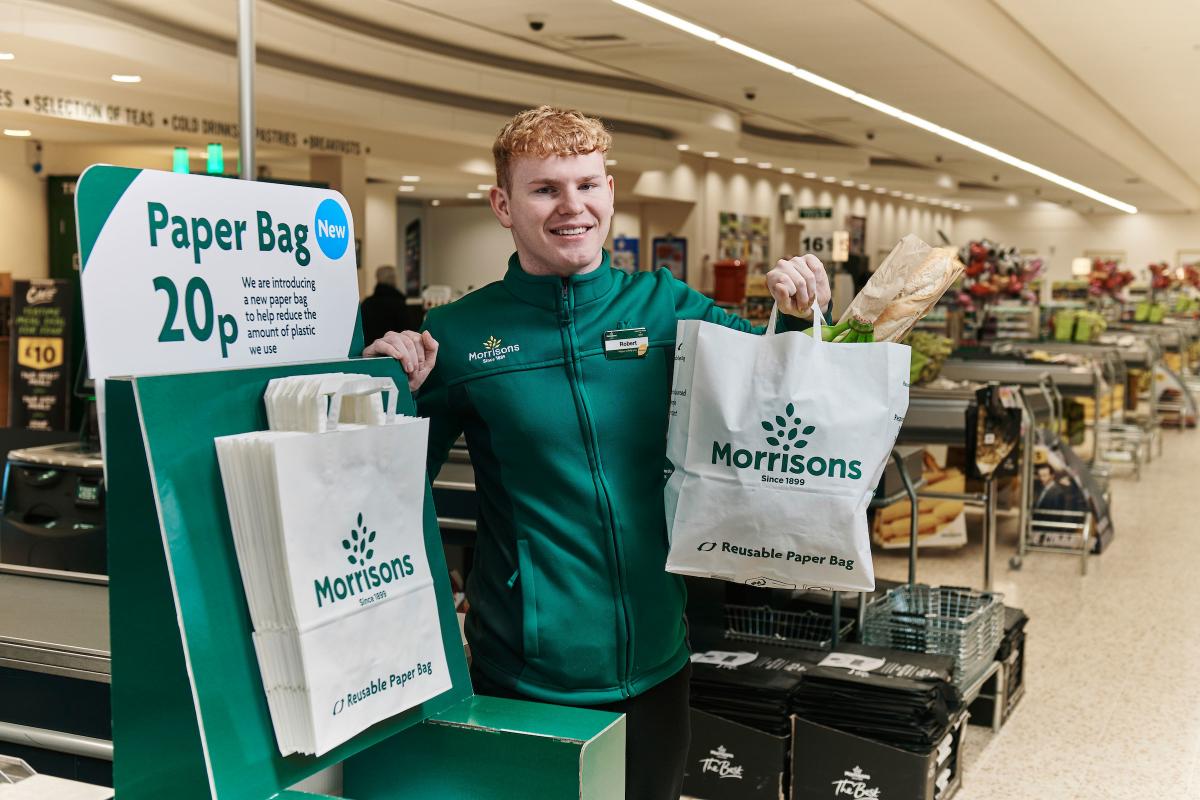 Morrisons To Sell Paper Shopping Bags In All Stores Lancashire Telegraph